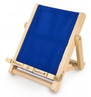 Stojan na knihu, čítačku a tablet Deckchair Bookchair Large Blue