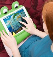 Mäkká podložka pod knihu, čítačku alebo tablet Bookmonster Green